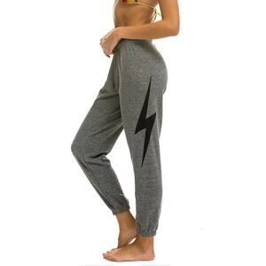 aviator nation green bolt sweatpants FREE SHIPPING!!